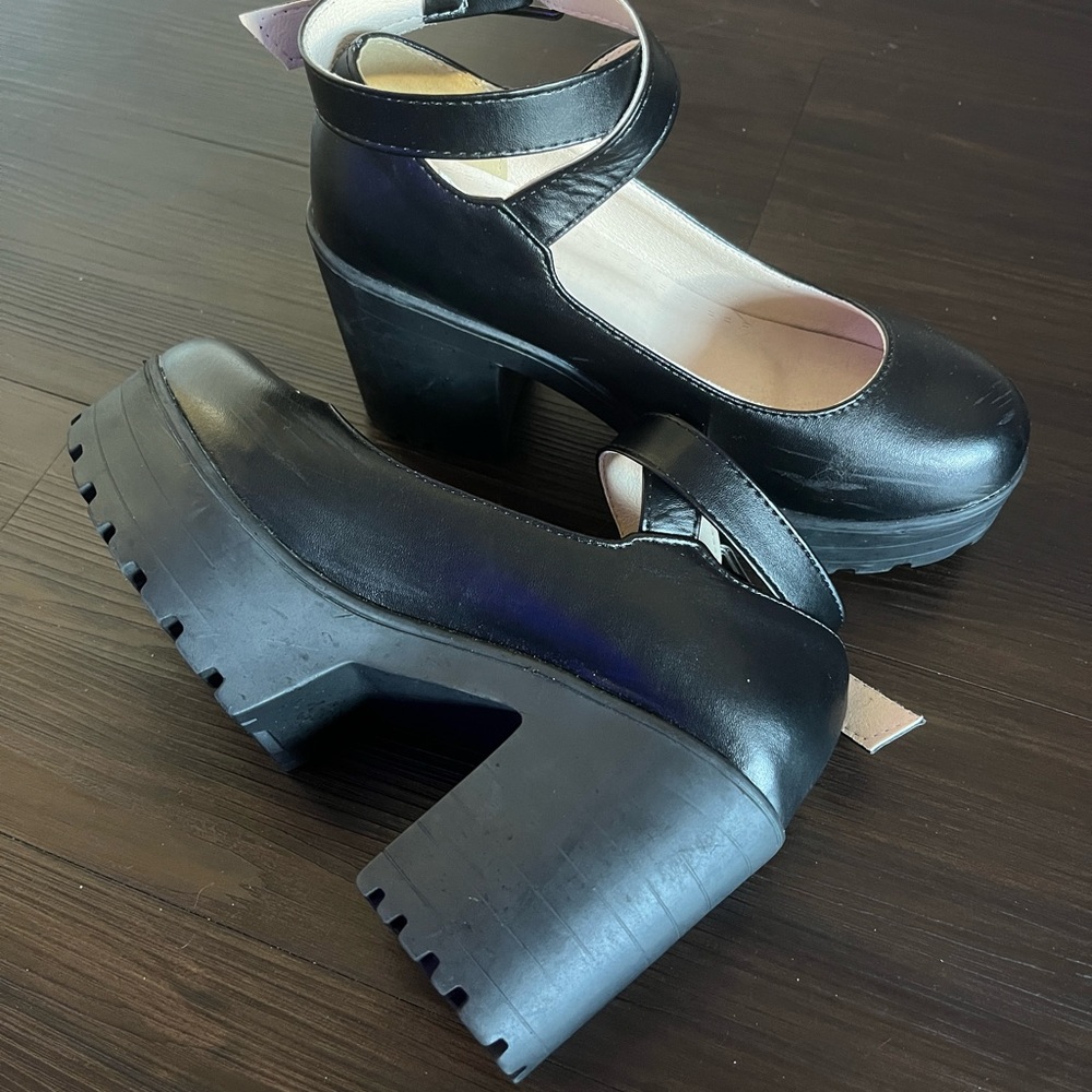 Odisen platform mary janes